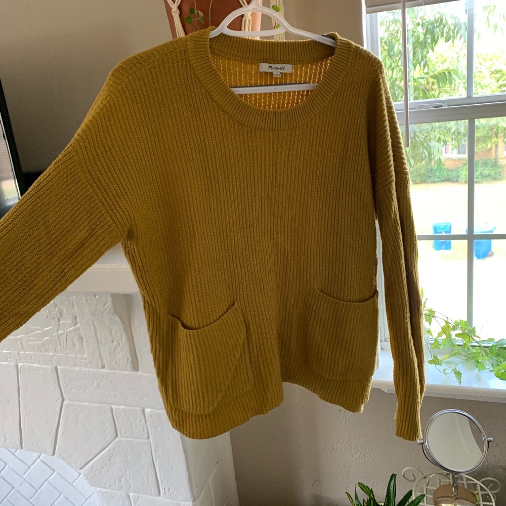 Mustard Madewell Sweater